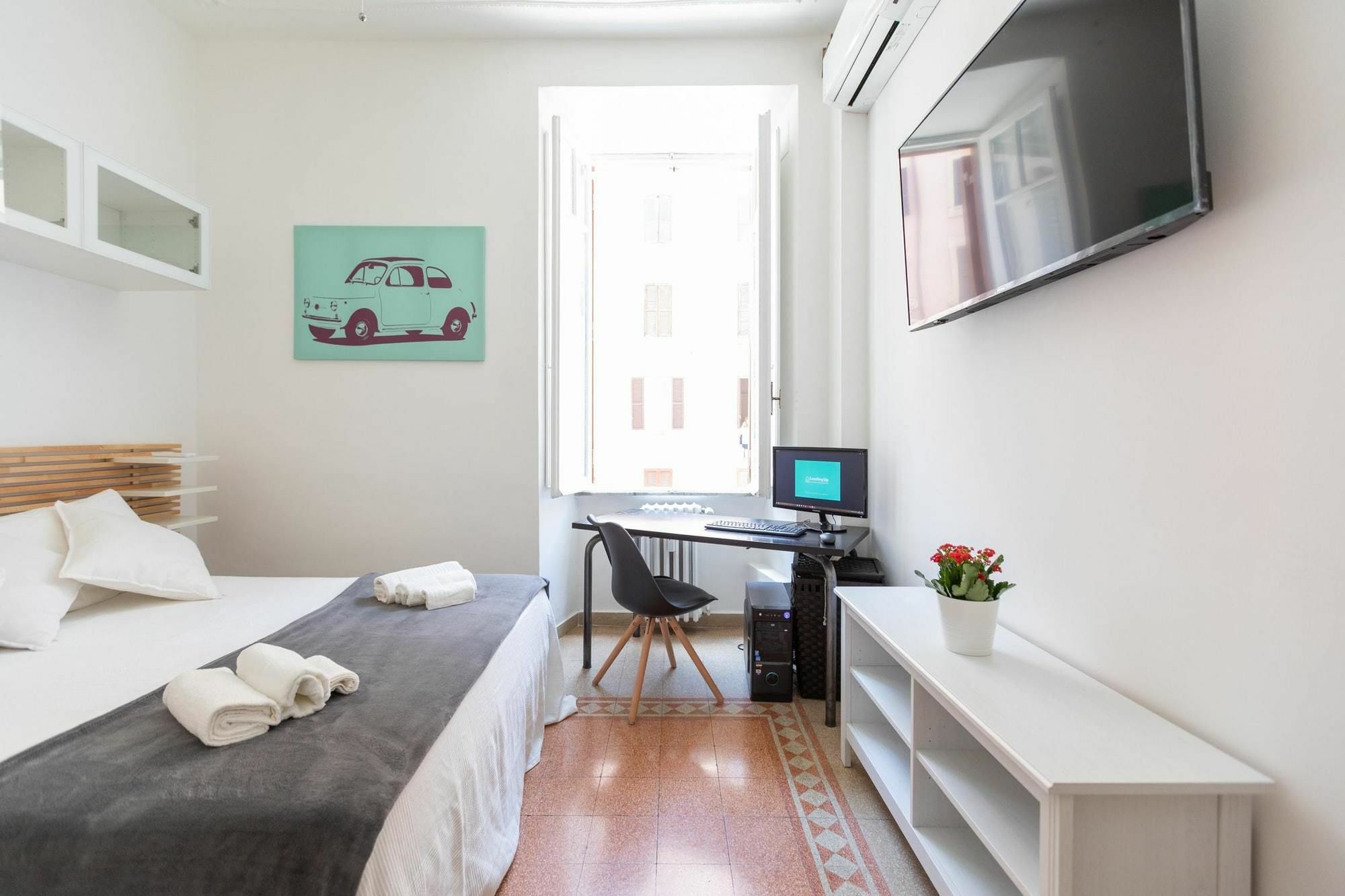 Appartement With One Bedroom In Roma, With Wifi
